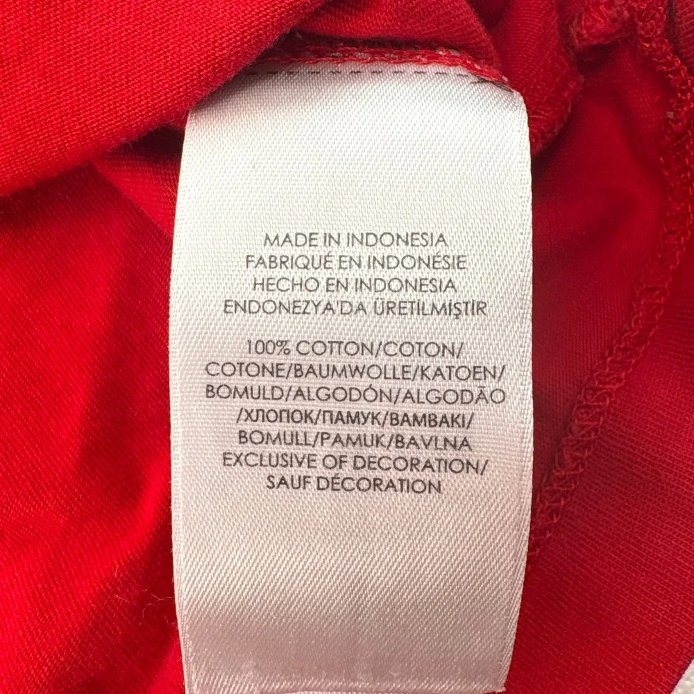 Polo Ralph Lauren Mens XL Red Classic Fit Cotton Crewneck Pony Logo T-Shirt